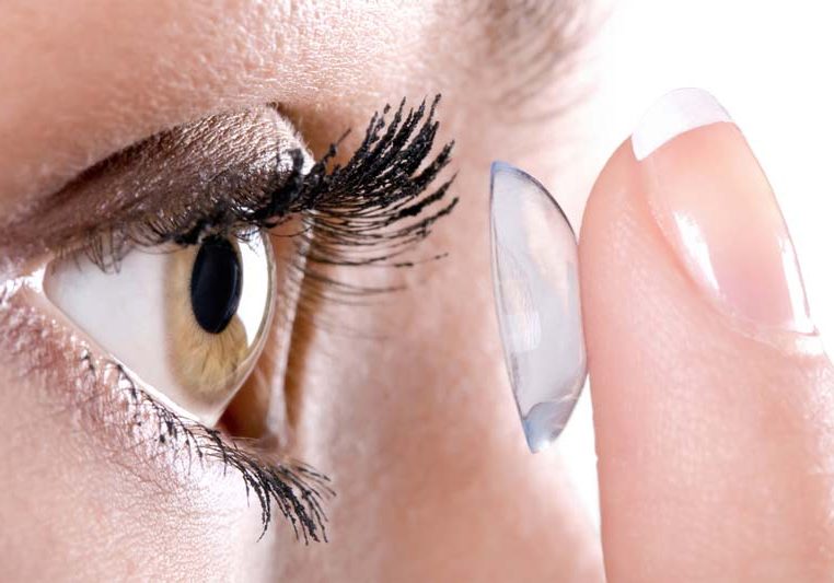 Contact lens (eye and contact lens)